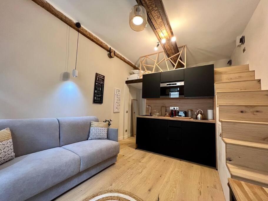 Antibes Cute Duplex Studio Bagian luar foto